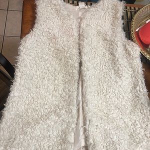 Faux fur vest